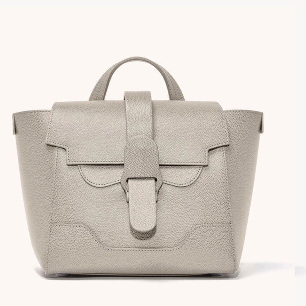 NWOT Senreve MINI MAESTRA | Pebbled Sand / Silver - Picture 2 of 11